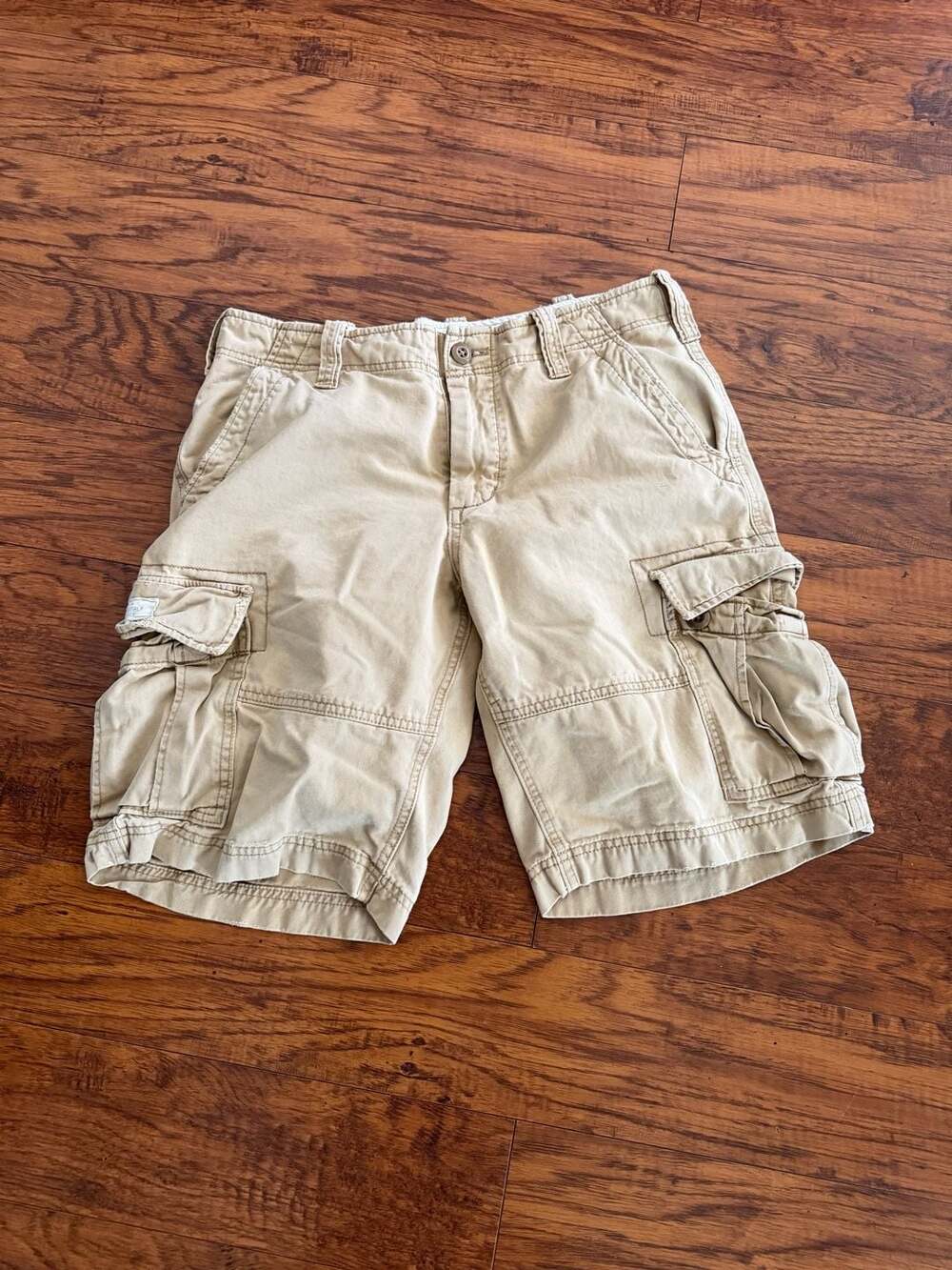 Denim & Supply Ralph Lauren Khaki Cargo Shorts Size 32